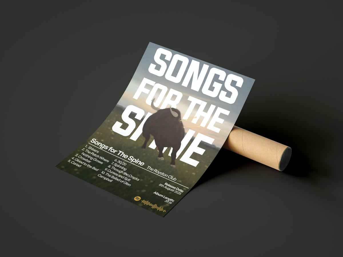The Royston Club 'Songs For The Spine' Poster