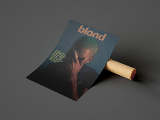 Frank Ocean 'blond' Poster