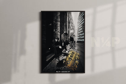 Oasis 'Live 27' Gold Floor Poster