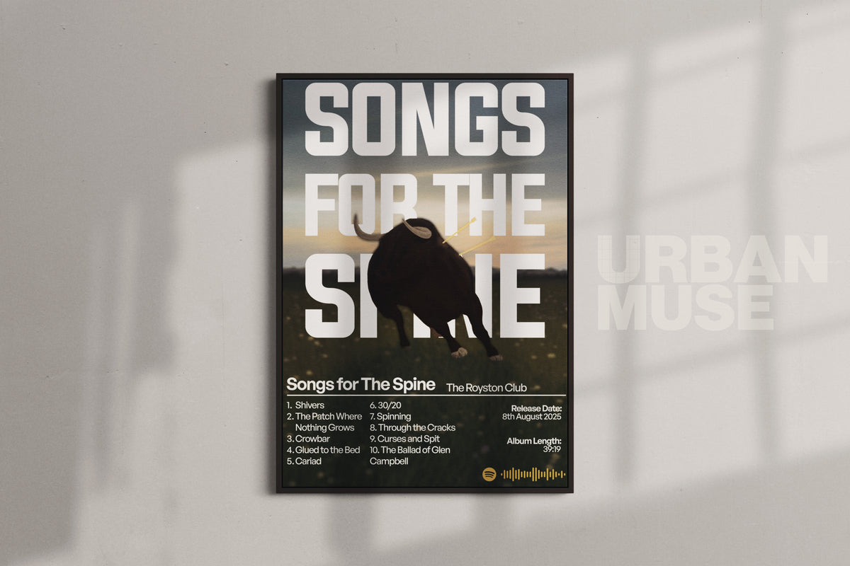 The Royston Club 'Songs For The Spine' Poster