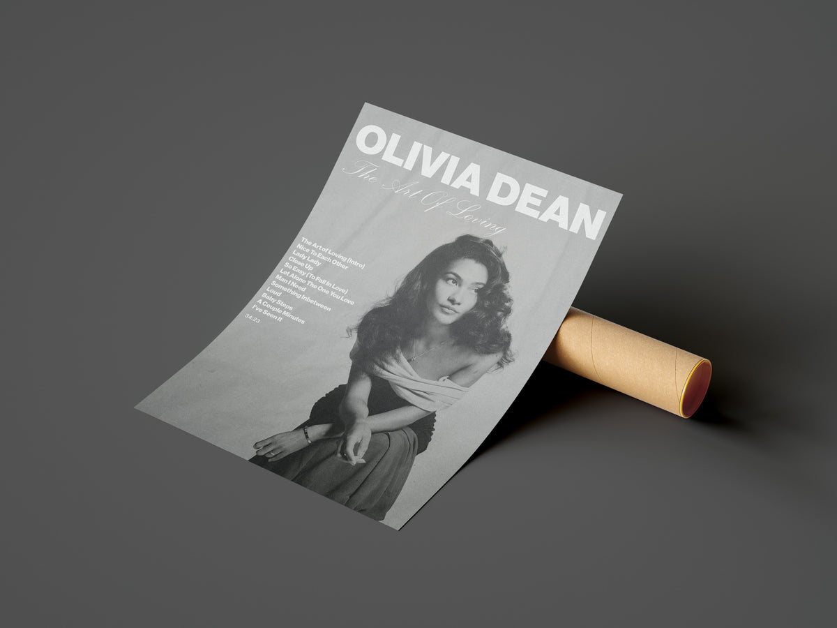 Olivia Dean 'The Art of Loving' Poster